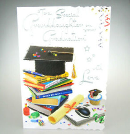 Picture of GRANDDAUGHTER GRADUATION CARD